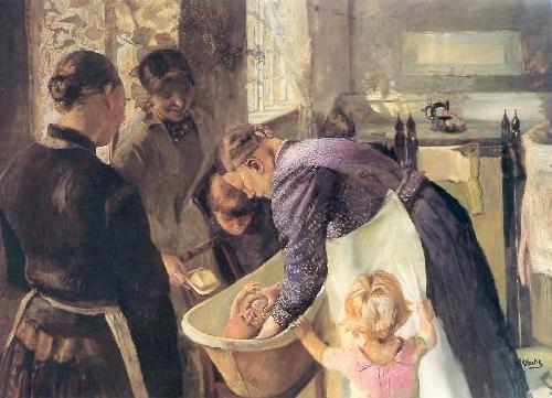 Christian Krohg I baljen oil painting image